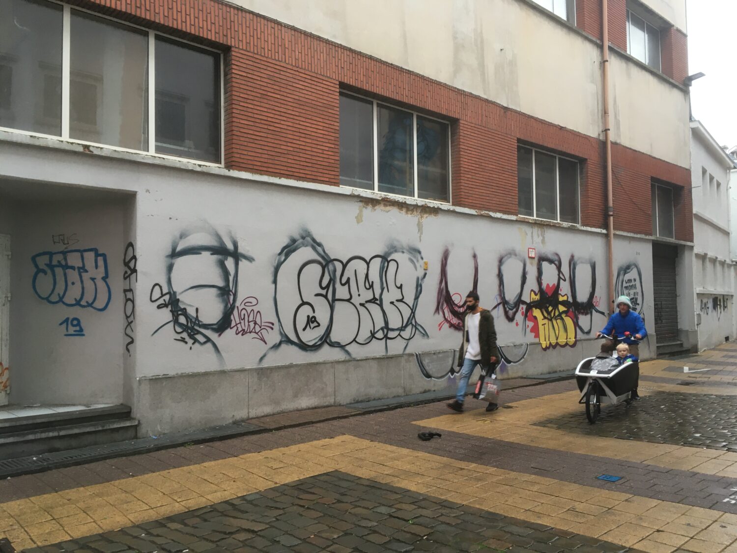 Nieuwe muurschildering in Mechelen tegen illegale graffiti