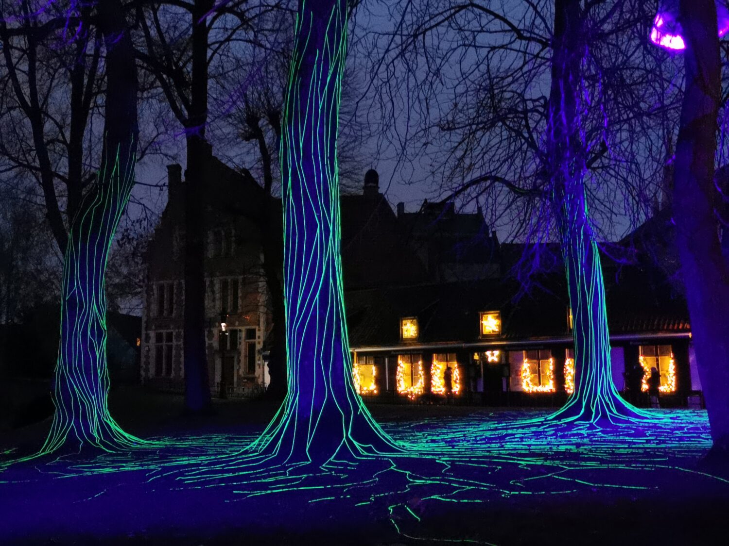 Wintergloed Lightfestival Bruges: An illuminated walk at a safe distance – 21bis